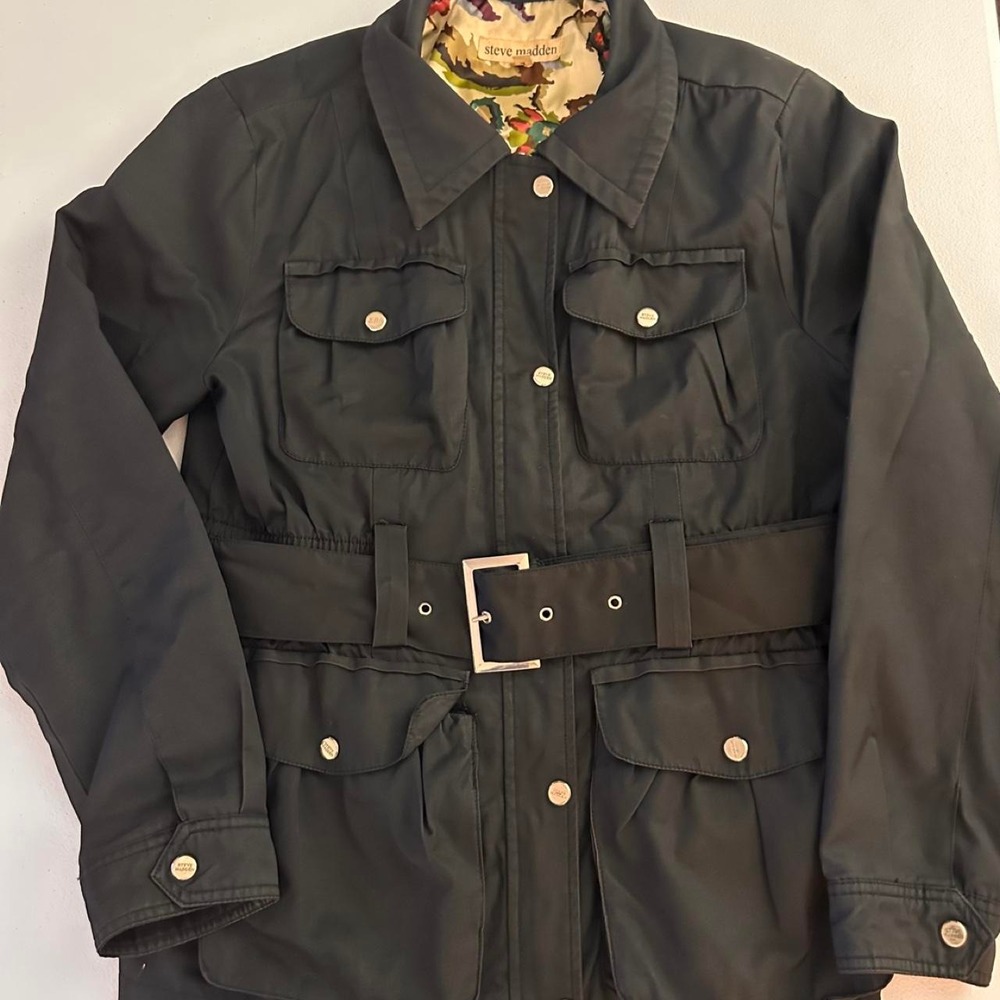 Steve Madden black jacket size L